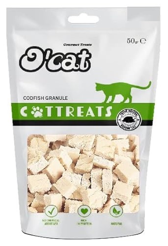 O'Cat Codfish Granule 50 GMS Treats for Cats & Kitten